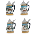 Magnet Wintermotiv 07 sort.  LIEFERBAR AB KW 47/48