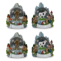 Schneekugel Tirol 4,5cm sort. (Sommer)