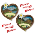Magnet Sommermotiv move 220 sort.