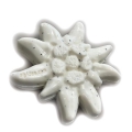 Eselmilchseife Blütenform 60g Edelweiss