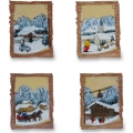 Magnet Wintermotiv 147 sort.