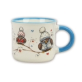 Porzellan Espresso-Tasse Eule