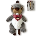 Kinderrucksack Plüsch Murmel 32cm mit Halstuch