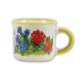 Porzellan Espresso-Tasse Alpenblume