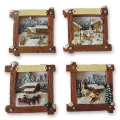 Magnet Wintermotiv 121 sort.