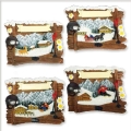 Magnet Wintermotiv 184 sort.