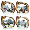 Magnet Wintermotiv 216 sort.