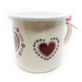Email Tasse Motiv Herz rot
