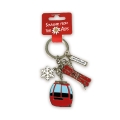 Schlüsselanhänger Seilbahn/Ski/Schneestern  314-301W