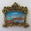 Wien Magnet „Barock-Rahmen“ gold