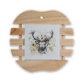 Topfuntersetzer Motiv Hirsch 18x17,4 cm